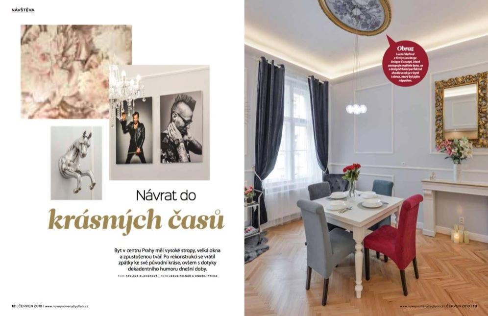 פראג Vogue Apartment Near By Wenceslas Square מראה חיצוני תמונה